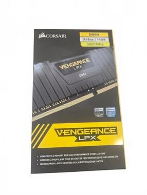 Corsair Vengeance LPX 16GB (2 x 8GB) DDR4 3600MHz RAM (Model CMK16GX4M2D3600C18)